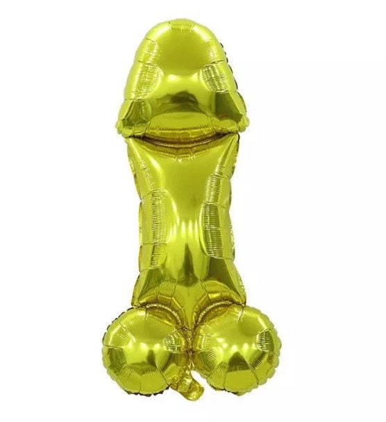 Penis Balloon | 40 inch Silver | Bachelorette Party | Same Penis Forever | Penis Tinsel Curtain| Hen Party | Bride to Be Bridal Shower