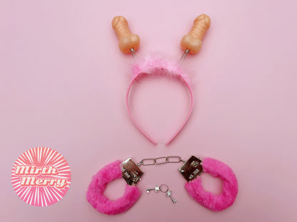 Pecker and Boobie Wine Bottle Stopper, Novelty Party Games Decor, Hens Night Bridal Shower, Hen Party Games, Penis Hoopla Ring