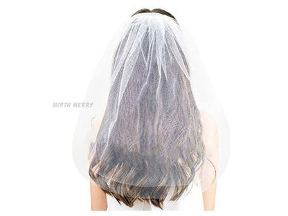 Hen Party Veil, Bride To Be Veil with Lettering- Bachelorette Party Decorations, Bride To Be Gift, Bridal Shower, Bridal Shower Party Favor