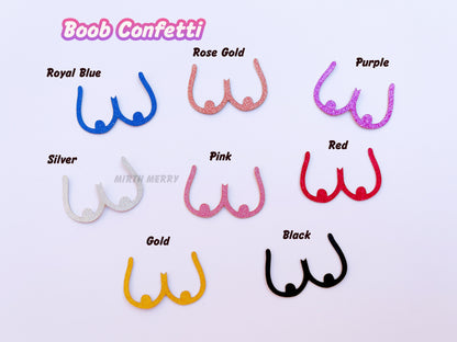 Boob Confetti, Tit Confetti, Bachelorette Party Favor, Hens Party Decoration, Same Boobs Forever, Lesbian Hen Party