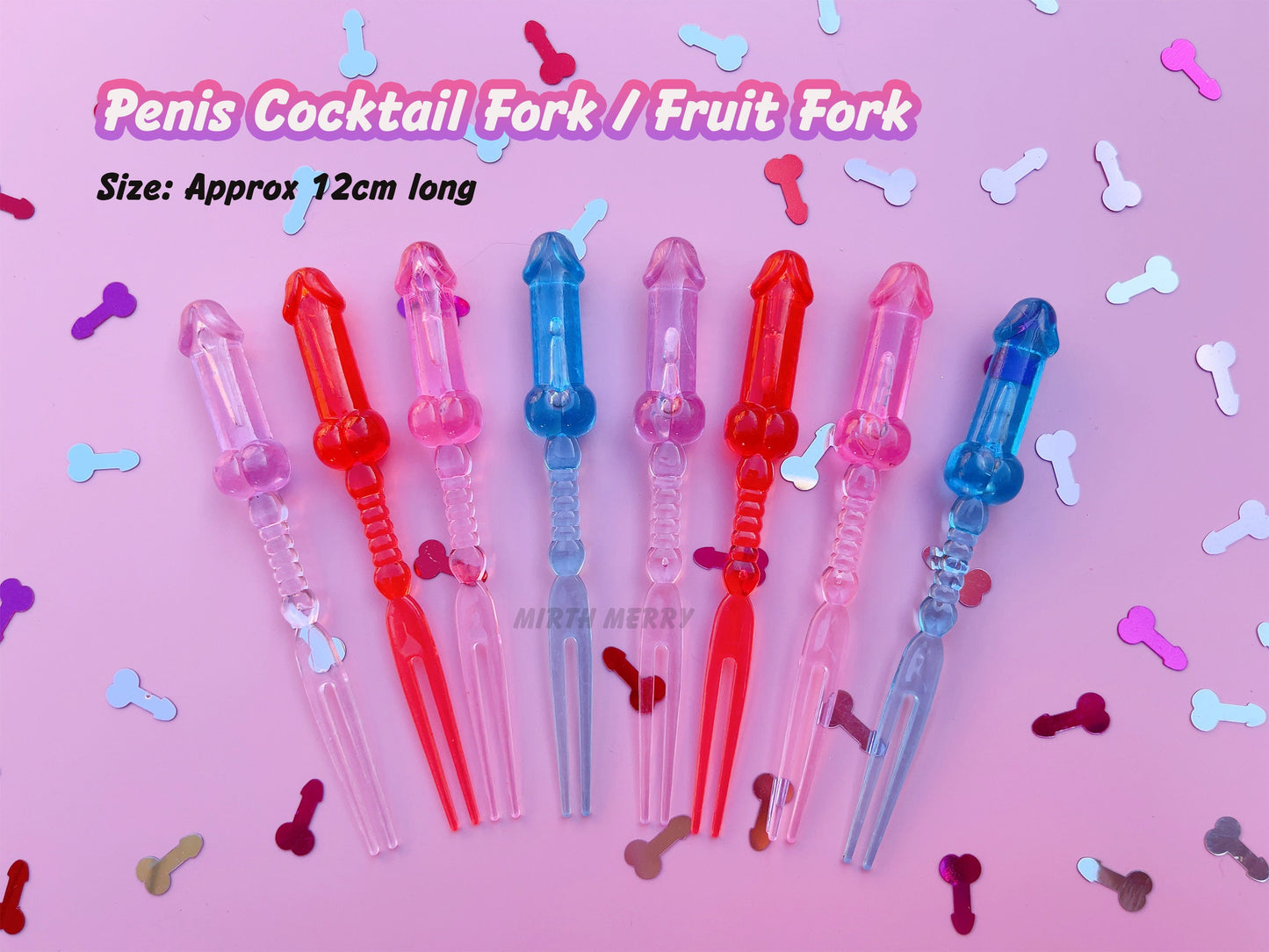 Penis Snack Trays, Dick Utensils, Bachelorette Tablewear, Party Silverware, Pecker Tray, Hen Party Favors, Bach Decor, Penis Favors