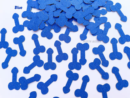 Penis Confetti, Sprinkle Confetti | Bachelorette Party Table Decorations, Hens Party Dick Supplies, Rose Gold Glitter Penis Confetti