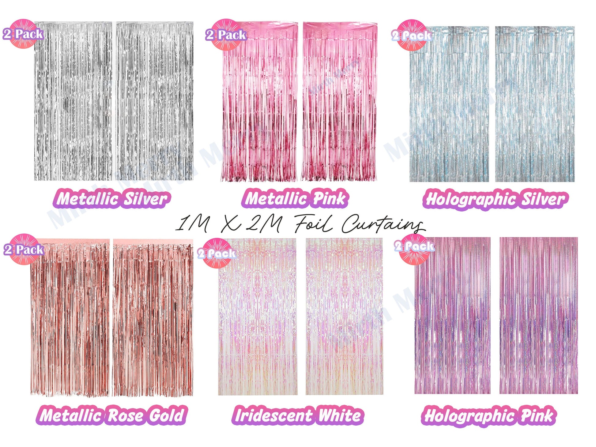 Last Disco Iridescent Banner Set | Last Rodeo Bach Party Decorations, Backdrop Photo Booth Holographic Iridescent Bachelorette Banners